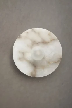 Clearance Pamono Alba Simple Wall Alabaster Light by Contain