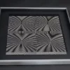 Pamono Alberto Biasi, Abstract Composition, 1972, Silkscreen Print, Framed> Minimalist