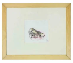 Pamono Alberto Inglesi, Woman, 1990s, Ink and Watercolor on Paper> Work On Paper
