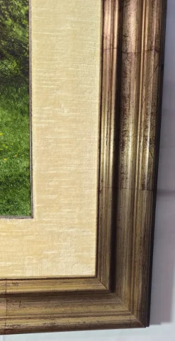 Hot Pamono Alberto Vespaziani, A Mountain Meadow, 1970s, Oil on Canvas, Framed