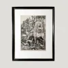 Pamono Albrecht Dürer, Horse, Engraving, 1501> Classical