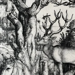 Pamono Albrecht Dürer, Horse, Engraving, 1501><noscript><img width=