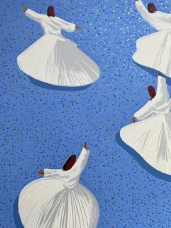 Pamono Aldo Mondino, Turcata, Silkscreen Print><noscript><img width=