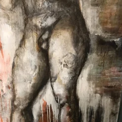 Pamono Alessandro La Motta, The Fall of the Giants, 2012, Oil Paintings on Canvas, Set of 2><noscript><img width=