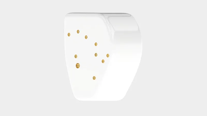 Pamono Alessia Constellation 1 Arctic White/Gold Side Table from Eje-Design
