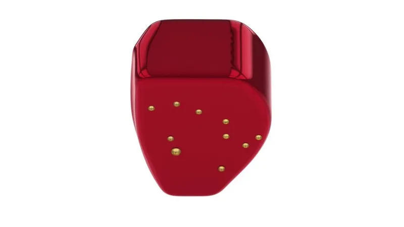 Pamono Alessia Constellation 1 Umbrian Red/Gold Side Table from Eje-Design