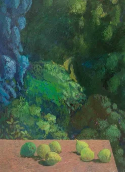 Pamono Alessio Paternesi, In the Silent Air, Oil on Panel, 1980s> Contemporary|Painting