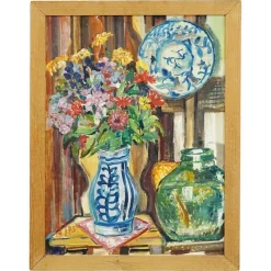 Pamono Alexander Michael, Impressionistic Still Life, 1975, Oil Painting> Impressionist