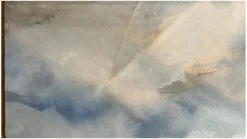 Pamono Alexandre Bonade, Saint-Servan Seen from the Ramparts of Saint-Malo, Watercolor, 2003><noscript><img width=