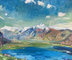 Pamono Alexandre de Spengler, Point de vue, 1932, Canvas Painting> Impressionist