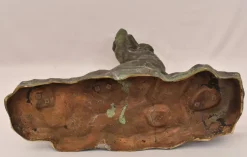 Pamono Alexandre Ouline, Art Deco Warrior Man, 20th Century, Bronze><noscript><img width=