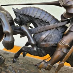 Hot Pamono Alfred De Nieuwerkerke, Battle of the Duke of Clarence, Late 19th Century, Bronze