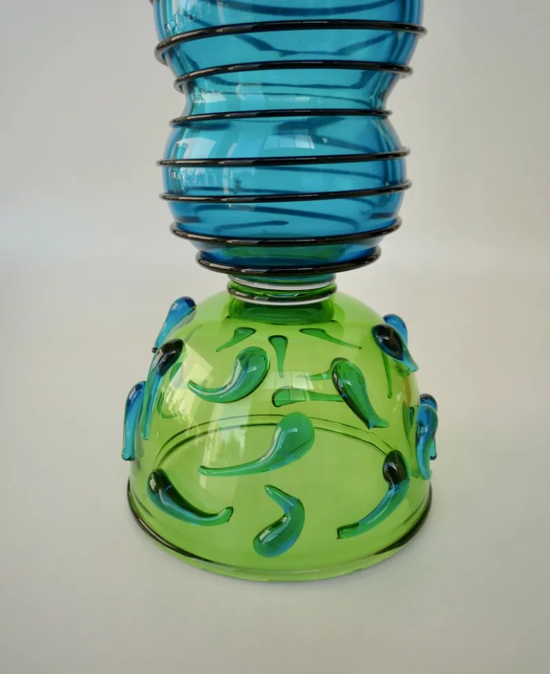Pamono Alioth Designer Vase by Ettore Sottsass for Memphis Milan> Tabletop