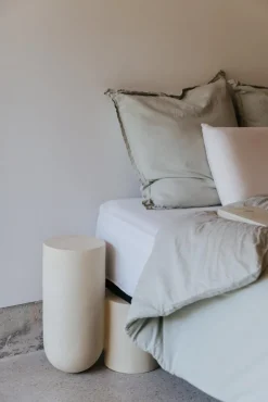Pamono Almond Moor Bed Bases by Lisa Allegra, Set of 4><noscript><img width=