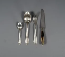 Pamono Alpacca Cutlery Model Veritable, 1920s, Set of 48