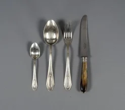 Pamono Alpacca Cutlery Model Veritable, 1920s, Set of 48