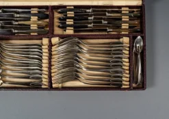 Pamono Alpacca Cutlery Model Veritable, 1920s, Set of 48