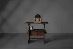 Best Pamono Alpine Farmhouse Table in Pine, Savoy, 1900s