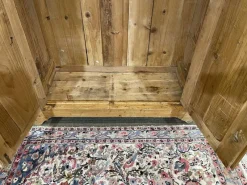 New Pamono Alsatian Fir Wardrobe, 1800s