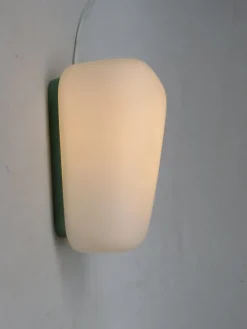 Sale Pamono Aluminium, Metallic, and Glass Outdoor Light from BEGA, 1960s