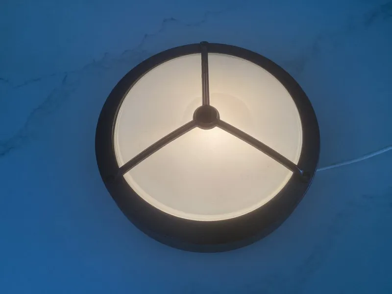 Pamono Aluminium Outdoor Lamp from Iguzzini, 1980s> Garden Lighting