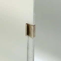 Pamono Aluminum Magazine Rack by Pierre Vandel for Espace Pierre Cardin, 1970s><noscript><img width=