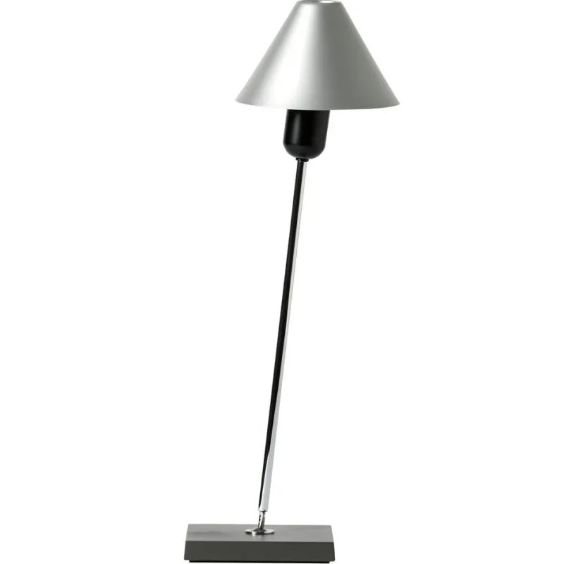 Pamono Aluminum Turn Table Lamp by J.M. Massana, J.M. Tremoleda and Mariano Ferrer> Table Lamps