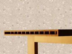 Sale Pamono ALVEO Table with Solid Honeycomb Top