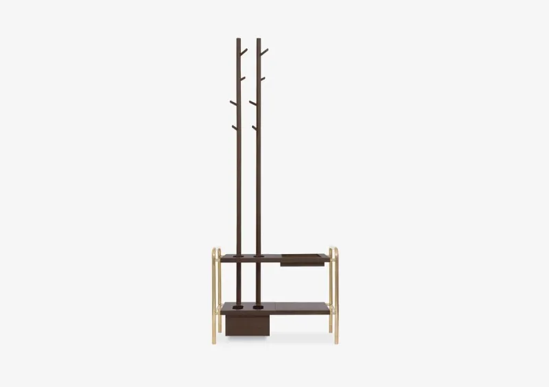 Pamono Amber Coat Stand by Marqqa, Set of 5> Racks, Hooks & Valets
