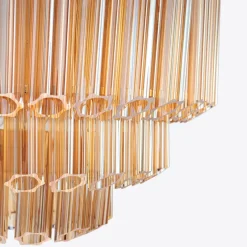 Pamono Amber Palermo Chandelier from Pure White Lines