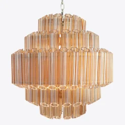 Pamono Amber Palermo Chandelier from Pure White Lines