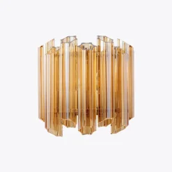 Hot Pamono Amber Palermo Wall Light from Pure White Lines
