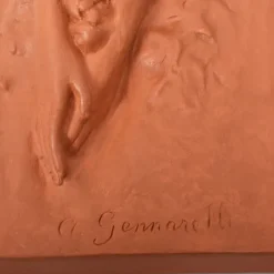 Discount Pamono Amedeo Gennarelli, Art Deco Nude of Young Lying Woman, 1920s, Terracotta