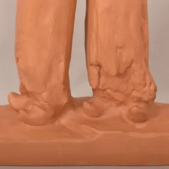 Clearance Pamono Amedeo Gennarelli, Art Deco Sculpture of Two Young Women with Amphora, 20th Century, Terracotta