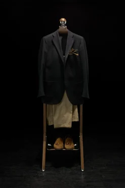 Sale Pamono American Black Walnut & Polished Stainless Steel Permanent Style Valet Stand by Honorific