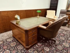 New Pamono American Desk with Back Panel