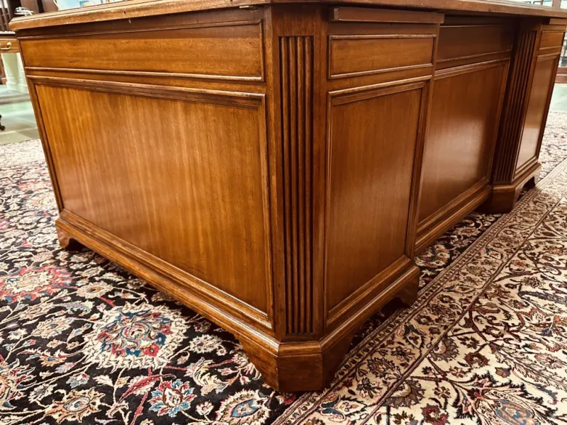 New Pamono American Desk with Back Panel