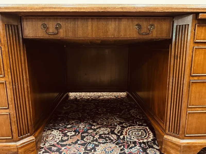 New Pamono American Desk with Back Panel