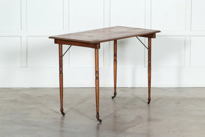 New Pamono American Oak Folding Work Table