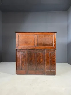 Pamono American Oak Roll-Top Desk, Czechoslovakia, 1930s> Desks
