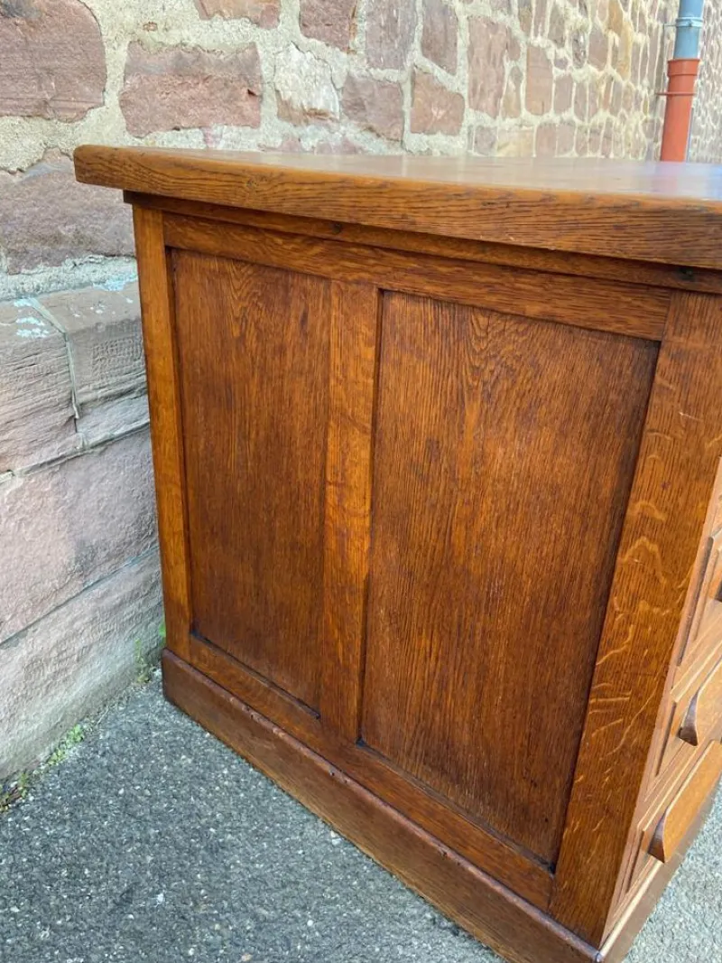 Pamono American Office Desk in Oak, 1950s> Desks