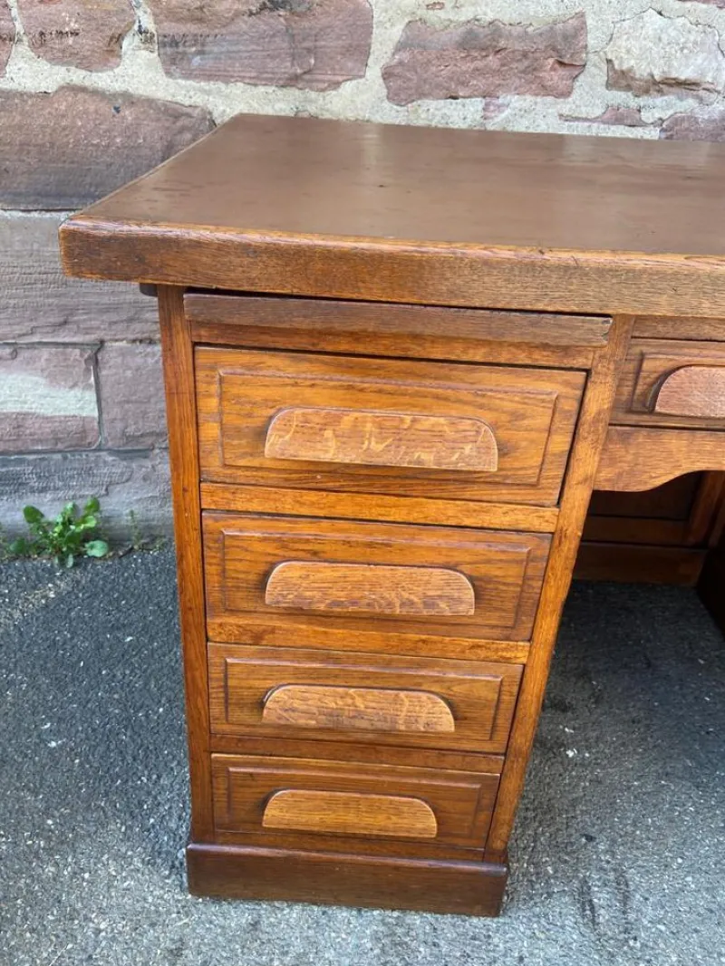 Pamono American Office Desk in Oak, 1950s> Desks