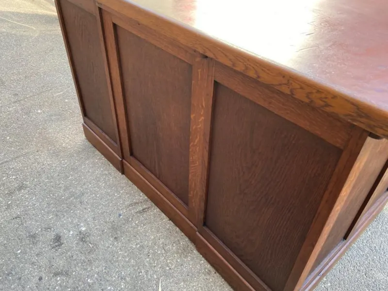 Pamono American Office Desk in Oak, 1950s> Desks