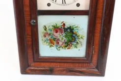 Pamono American Wall Clock with Painted Panel 8 Day Double Barrel Movement><noscript><img width=