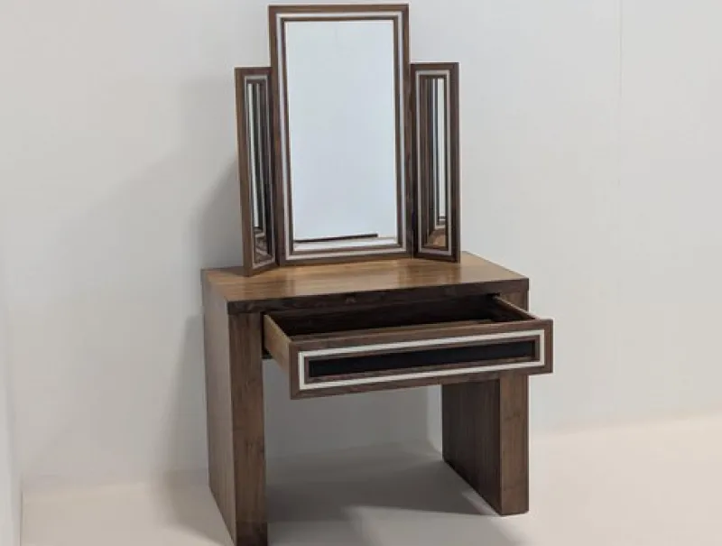 Sale Pamono American Walnut Dressing Table from Cine Italia