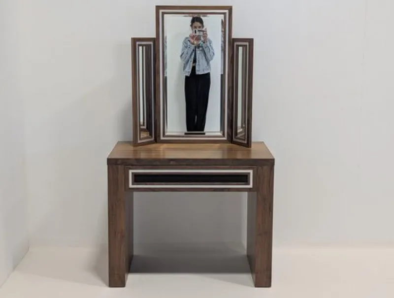 Sale Pamono American Walnut Dressing Table from Cine Italia