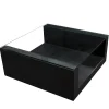 Hot Pamono Amia Coffee Table in Black Slate by Joaquín Moll