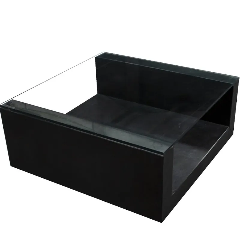 Hot Pamono Amia Coffee Table in Black Slate by Joaquín Moll