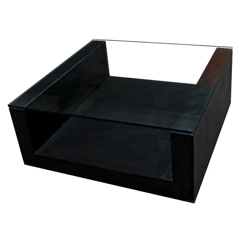 Hot Pamono Amia Coffee Table in Black Slate by Joaquín Moll
