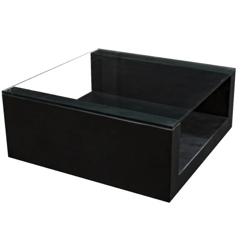 Hot Pamono Amia Coffee Table in Black Slate by Joaquín Moll